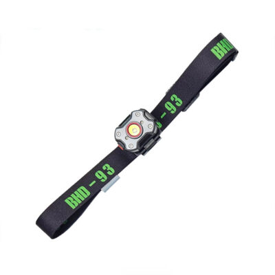 TORCIA FRONTALE - BHD-93 LED NERA RICARICABILE MULTUM 670 LUMEN