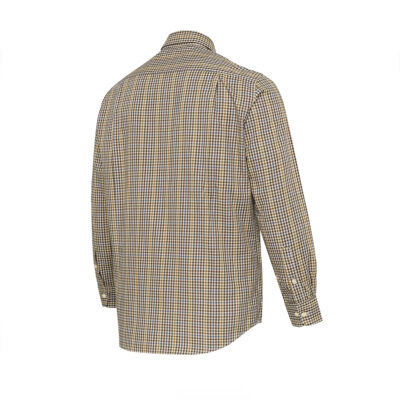 Alternative view of CAMICIA - BERETTA - BRYGGEN SHIRT Apricot & Bordeaux Check