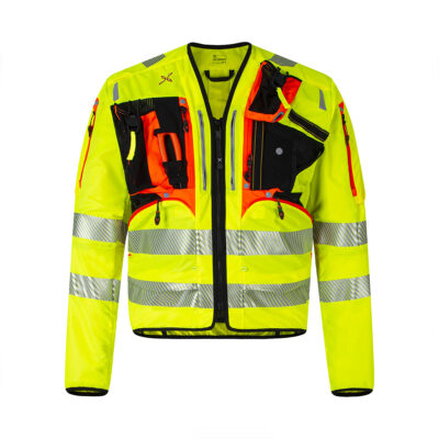 MONTURA - OPERATOR CE 2.0 JACKET | GIALLO FLUO/ARANCIO FLUO