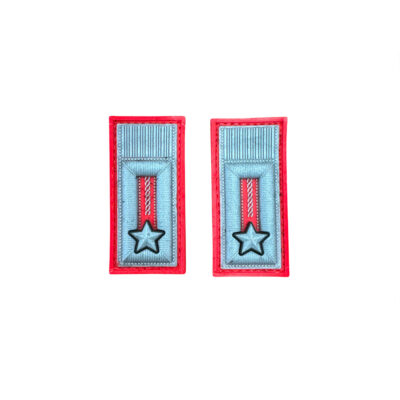 CARABINIERI - MOSTRINE SCRATCH PER POLO O TUTA O.P. IN GOMMA (PER UFFICIALI) (2 PZ)