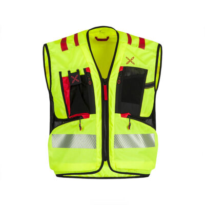 MONTURA - OPERATOR BASIC 2.0 VEST | GIALLO FLUO/ROSSO