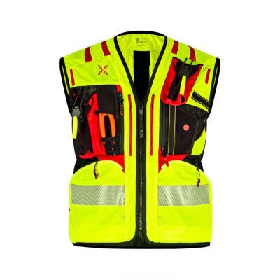 MONTURA - OPERATOR EVO 4 VEST | GIALLO FLUO/ROSSO