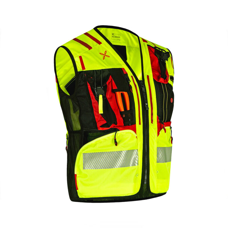MONTURA - OPERATOR EVO 4 VEST | GIALLO FLUO/ROSSO - immagine 3