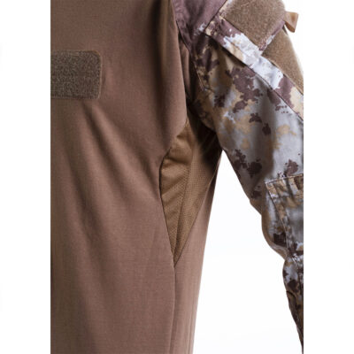 Alternative view of OPENLAND TACTICAL NERG - COMBAT SHIRT IN COTONE Vegetato Italiano Desert