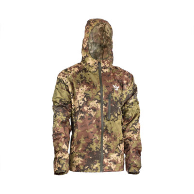 OPENLAND TACTICAL - ELEMENTUM GIACCA IMPERMEABILE ED ANTIVENTO Italian Camo
