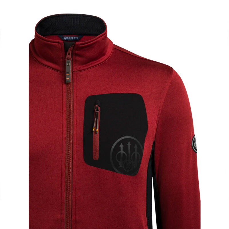 PILE - BERETTA - SMARTECH EVO FLEECE JACKET Madder Brown - immagine 4