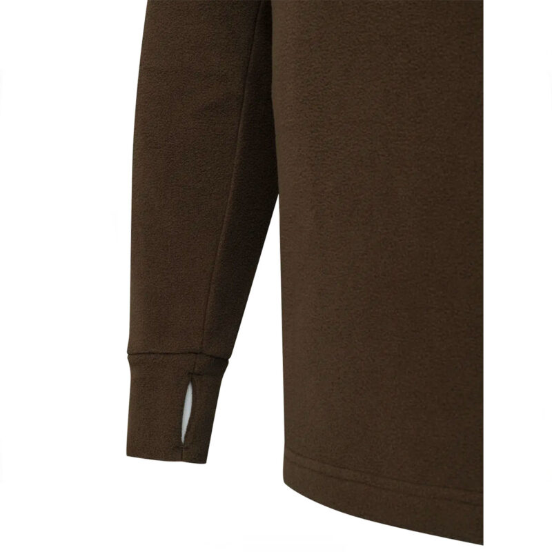 PILE - BERETTA - HP LOGO HALF ZIP Brown Bark - immagine 4