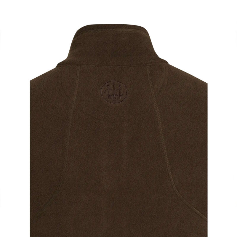 PILE - BERETTA - HP LOGO HALF ZIP Brown Bark - immagine 5