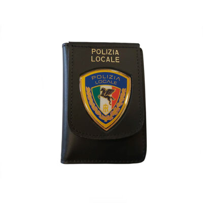 VEGA HOLSTER - PORTAFOGLIO IN PELLE POLIZIA LOCALE (PEGASO)
