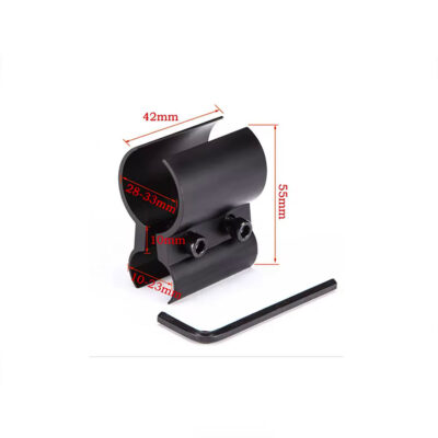 STAFFA PER TELECAMERA/CARABINA