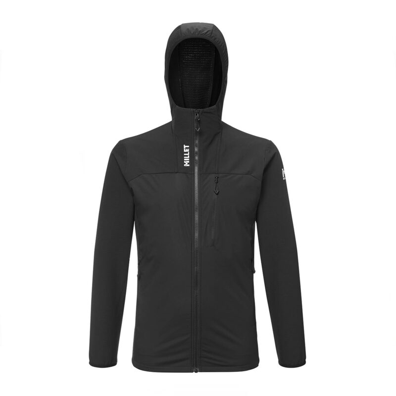 GIACCA/SOFTSHELL - MILLET - SENECA HYBRID Black