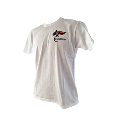Alternative view of T-SHIRT CARABINIERI BIANCA IN COTONE