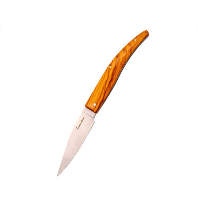 COLTELLO - TRAMUNTANA KNIFE - RUSTICO | MANICO IN LEGNO DI ULIVO