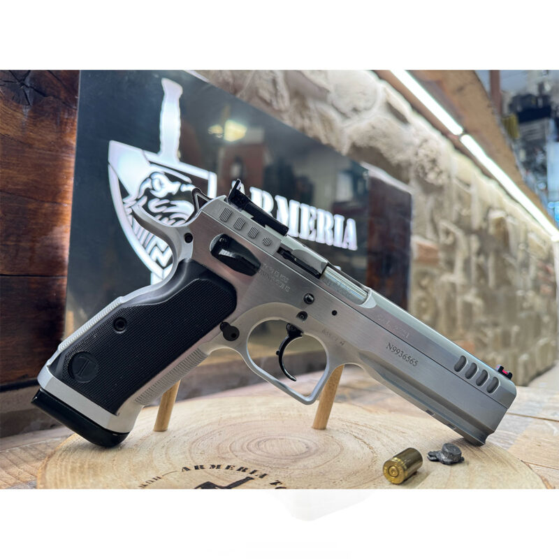 USATO - PISTOLA - TANFOGLIO MOD. STOCK III cal. 9x21 - immagine 4