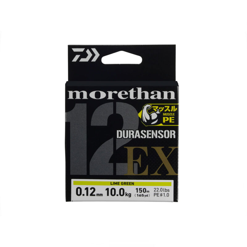 DAIWA - UVF MORETHAN DURASENSOR x12EX+Si3 | Lime Green | 150m