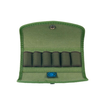 VEGA HOLSTER - PORTA COLPI PER FUCILE IN CORDURA | 6 CELLE ELASTICHE CON PASSANTI NASTRO | CAL. 12/20