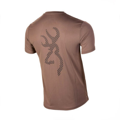 Alternative view of T-SHIRT - BROWNING - TEAMSPIRIT Dark Brown