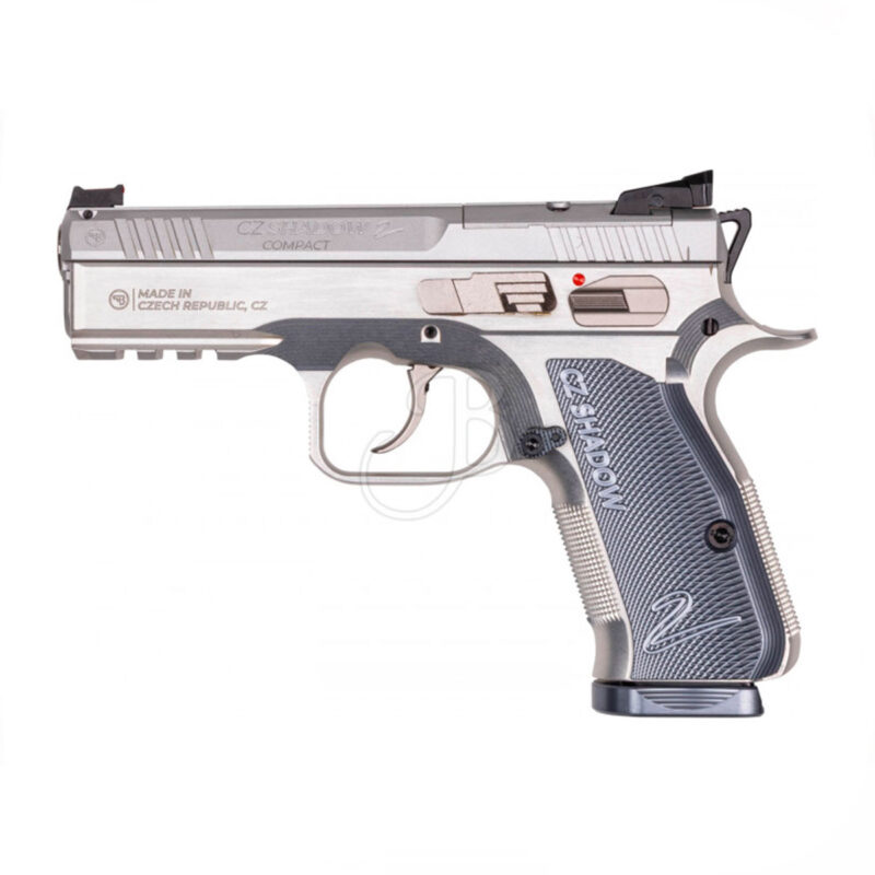 PISTOLA - CZ - SHADOW 2 COMPACT | INDUSTRIAL SILVER | 9 LUGER