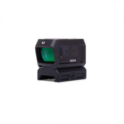 RED DOT - VIRIDIAN OPTICS - RFX45 CLOSED EMITTER GREEN DOT REFLEX SIGHT | ACRO Compatible, INSTANT-ON, includes Low Mount | 5 MOA