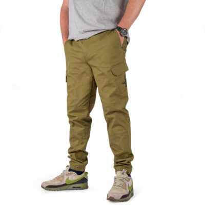PANTALONE - BLACK CAT - CARGO TROUSERS Olive Green