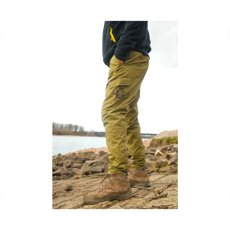 PANTALONE - BLACK CAT - CARGO TROUSERS Olive Green - immagine 3