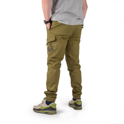Alternative view of PANTALONE - BLACK CAT - CARGO TROUSERS Olive Green