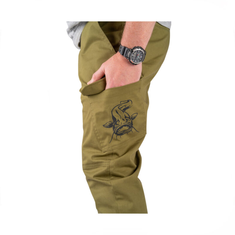 PANTALONE - BLACK CAT - CARGO TROUSERS Olive Green - immagine 5
