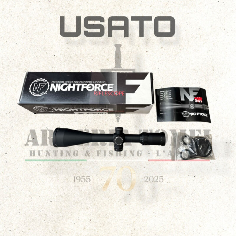 USATO - OTTICA - NIGHTFORCE - SHV 5-20×56 .250MOA | MOAR | ILLUM | EXPOSED ELEVATION TURRET - immagine 4