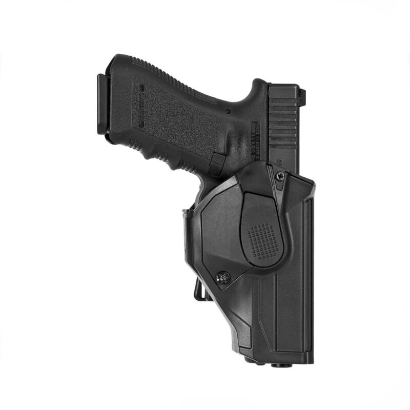VEGA HOLSTER - FONDINA “CONC. CAMA” IN POLIMERO STAMPATO AD INIEZIONE | SICURA INFERIORE | VITE DI RITENZIONE E CLIP | PER BERETTA 92/98