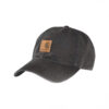 CAPPELLO - CARHARTT® - CANVAS CAP Black