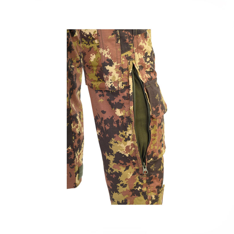 DEFCON 5 - PANTALONE BULLDOG TACTICAL PANT POLY COTTON RIP-STOP Vegetato Italiano - immagine 3