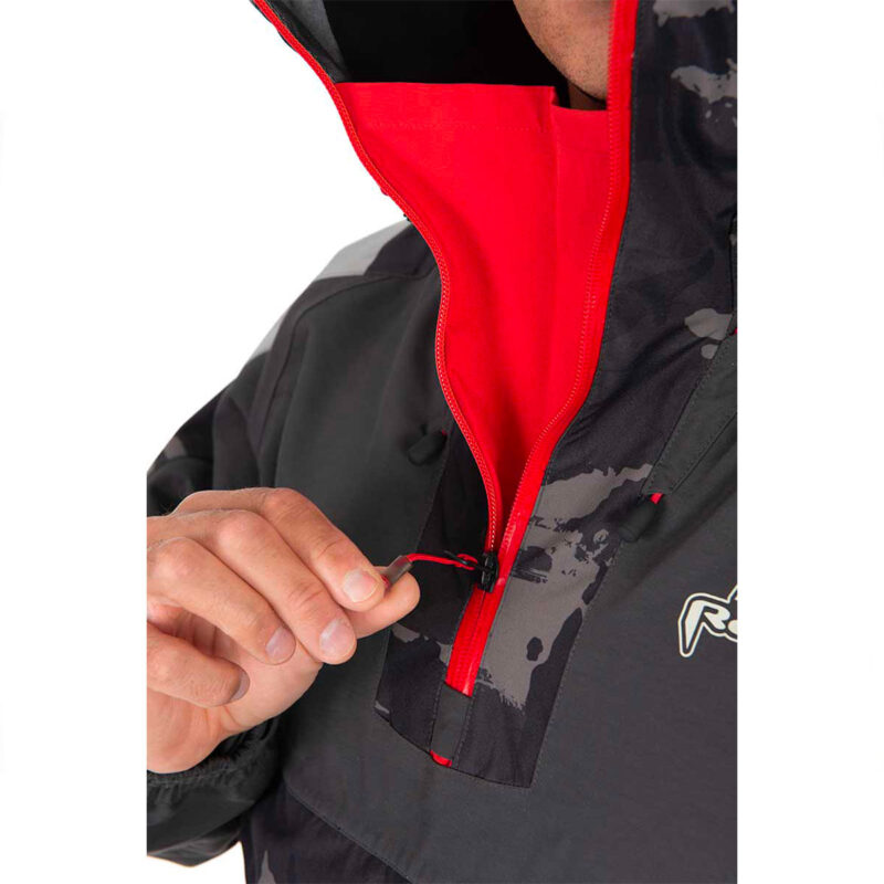 FOX RAGE - RS TRIPLE LAYER RAIN SMOCK Grey/Camo - immagine 11