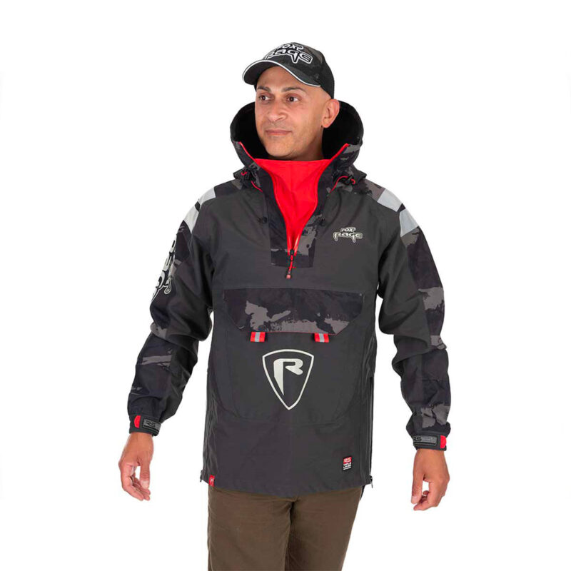 FOX RAGE - RS TRIPLE LAYER RAIN SMOCK Grey/Camo - immagine 5