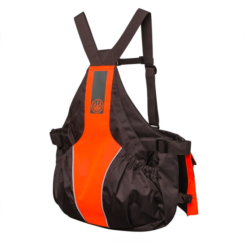 GILET/TRISACCA - BERETTA - STRAP EVO VEST Brown Bark & Orange - immagine 2