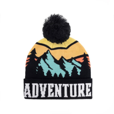 Alternative view of CAPPELLO - PENTAGON - SANCTUARY "ADVENTURE" KNIT BEANIE WITH FLASHLIGHT | Multicolor
