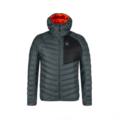 GIACCA - MONTURA - PURE DUVET Piombo/Arancio Brillante