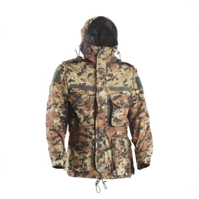 OPENLAND TACTICAL - GIACCA SAS SMOCK IMBOTTITA Vegetato Italiano