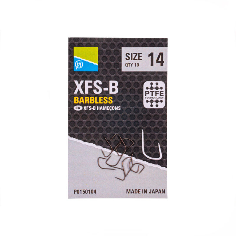 PRESTON - XFS-B BARBLESS (QTY10)