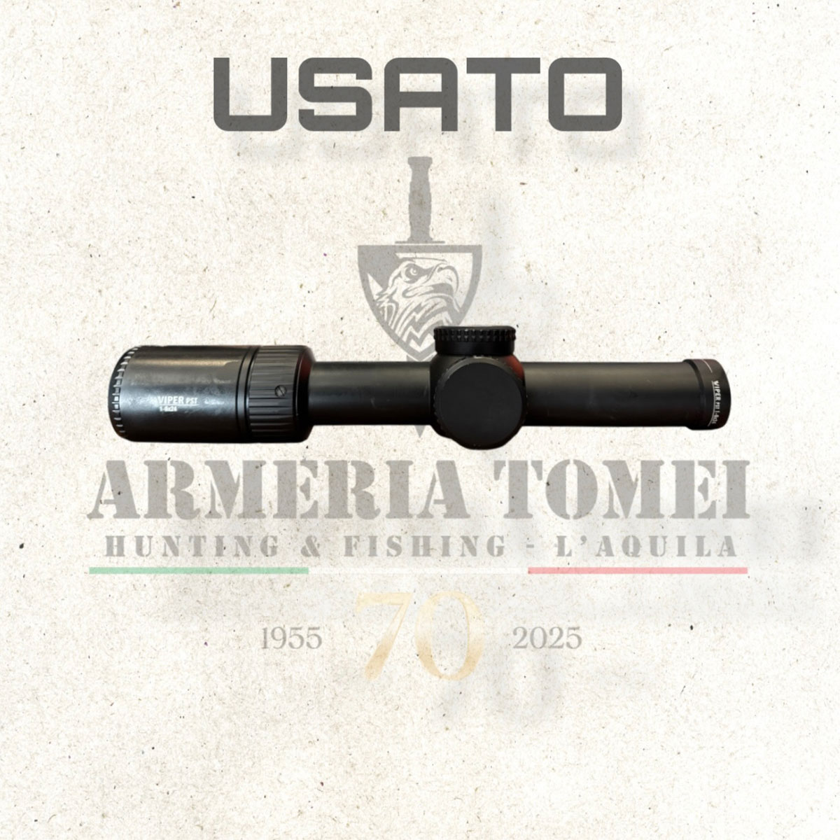 USATO - OTTICA - VORTEX - VIPER® PST ™ GEN II 1-6X24 Reticolo VMR-2 (MRAD) | Tubo da 30 mm