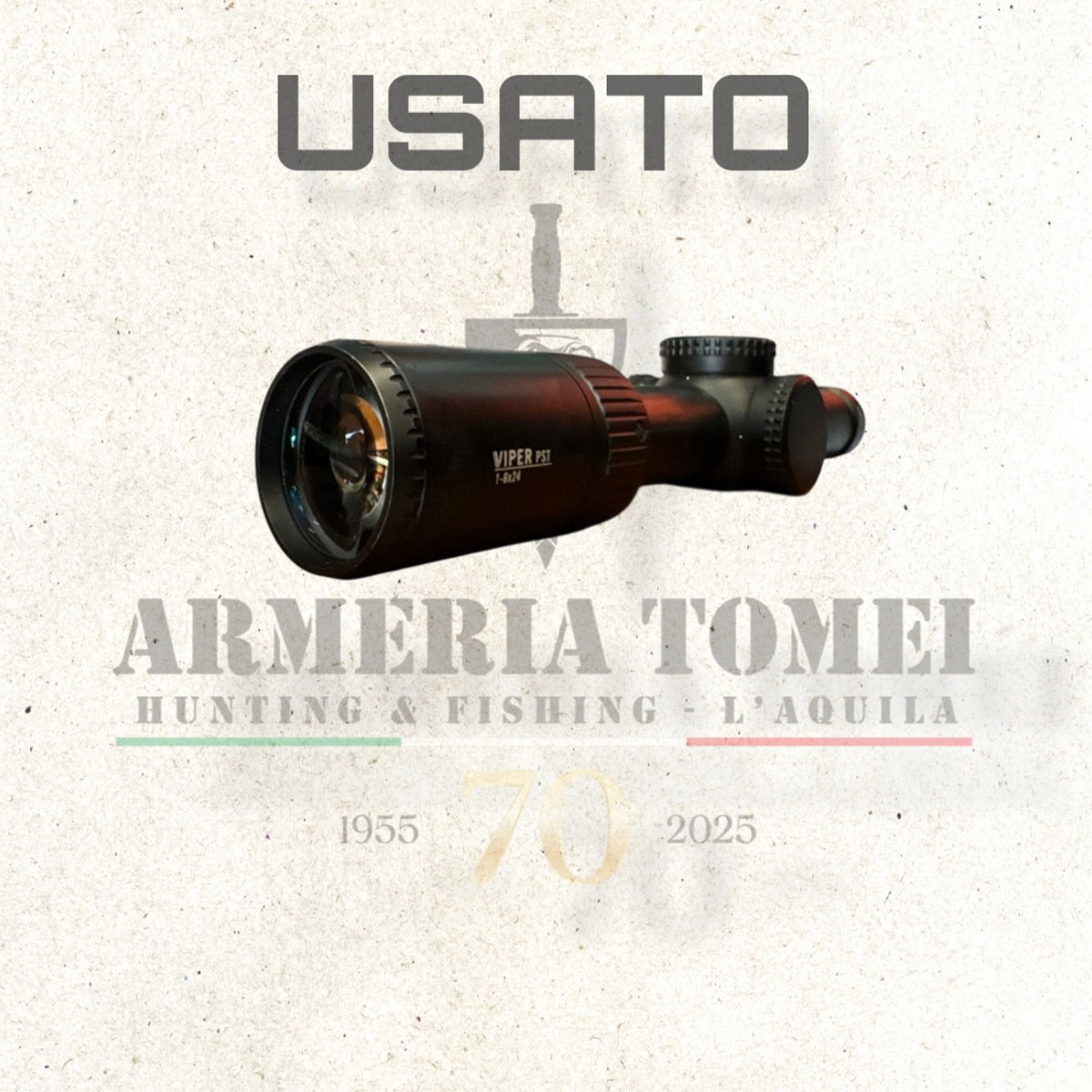 USATO - OTTICA - VORTEX - VIPER® PST ™ GEN II 1-6X24 Reticolo VMR-2 (MRAD) | Tubo da 30 mm - immagine 3