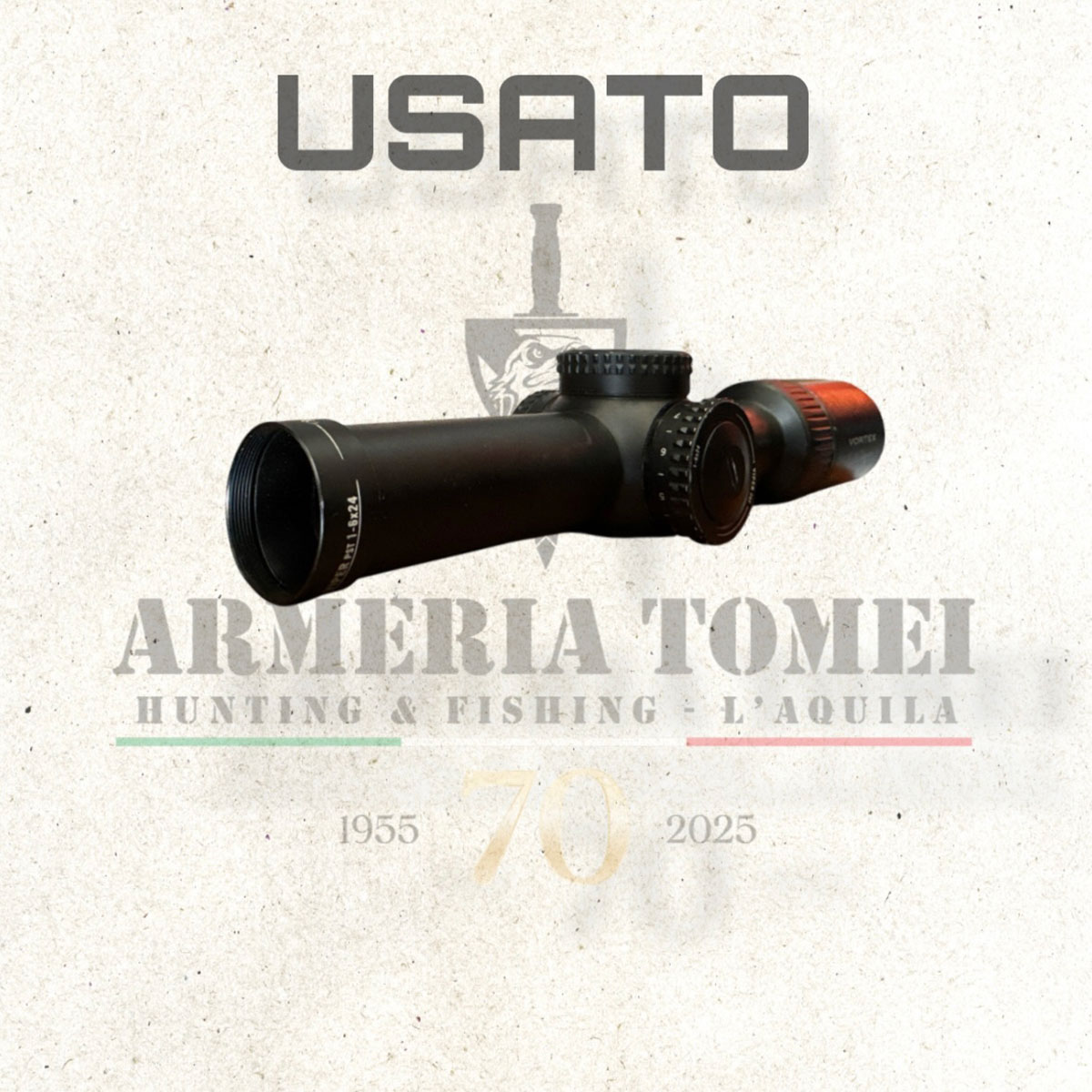 USATO - OTTICA - VORTEX - VIPER® PST ™ GEN II 1-6X24 Reticolo VMR-2 (MRAD) | Tubo da 30 mm - immagine 4