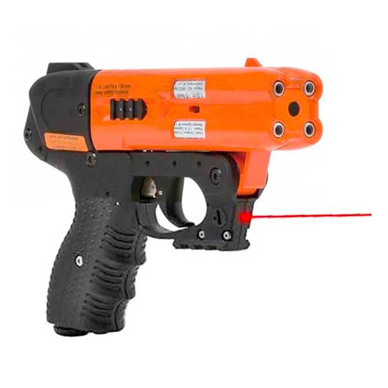 RADAR - PIEXON - SPRAY AL PEPERONCINO - PISTOLA JPX4 CON LASER (SOLO CORPO CARTUCCIA ESCLUSA) - immagine 4