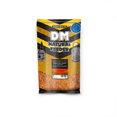 SONUBAITS - DM NATURAL FEEDER HEMP & CORIANDER GROUNDBAIT 1kg