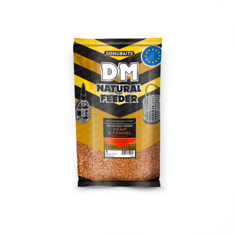 SONUBAITS - DM NATURAL FEEDER HEMP & FENNEL 1kg