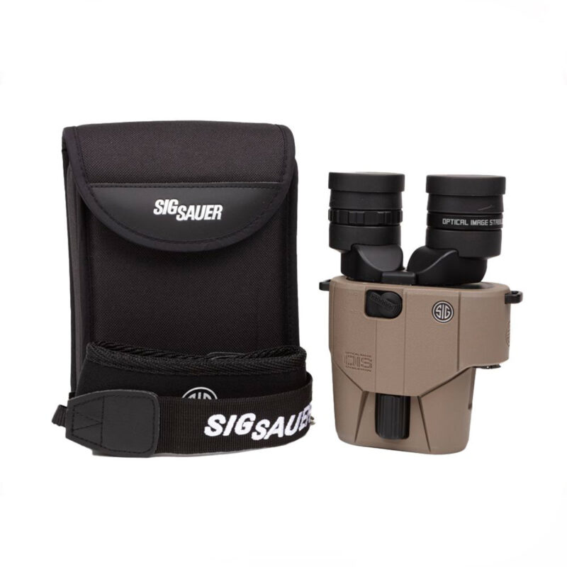 BINOCOLO - SIG SAUER - ZULU6 HDX | 10x30mm | Waterproof | Image Stabilized Binocular | FDE - immagine 6