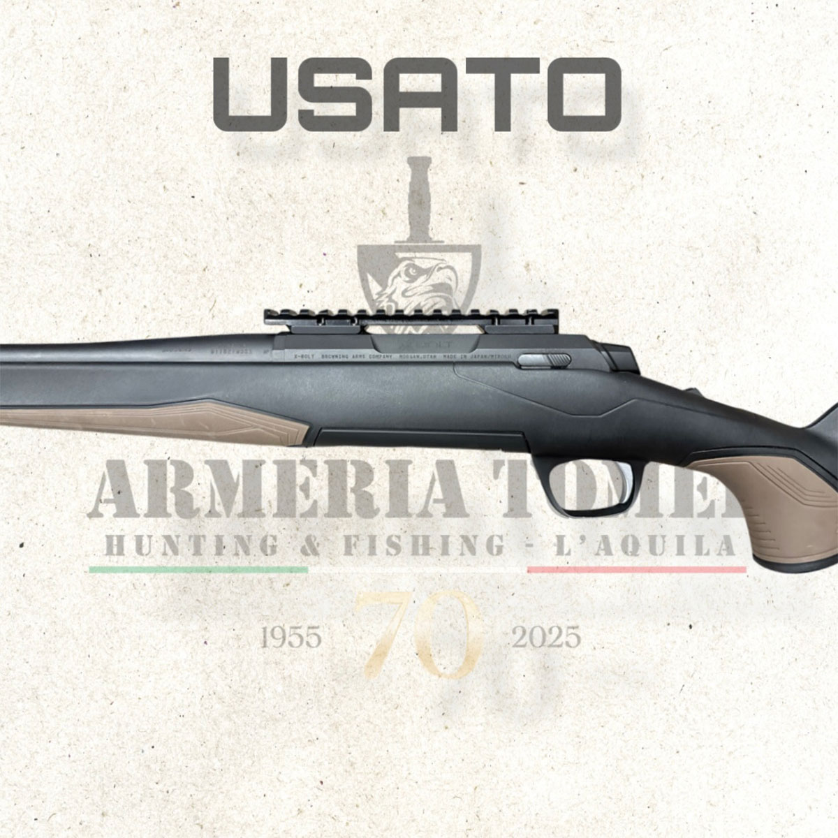 USATO - CARABINA - BROWNING X-BOLT 2 DISTANCE VARITECH BLACK ADJ cal. 308 Win. - immagine 5