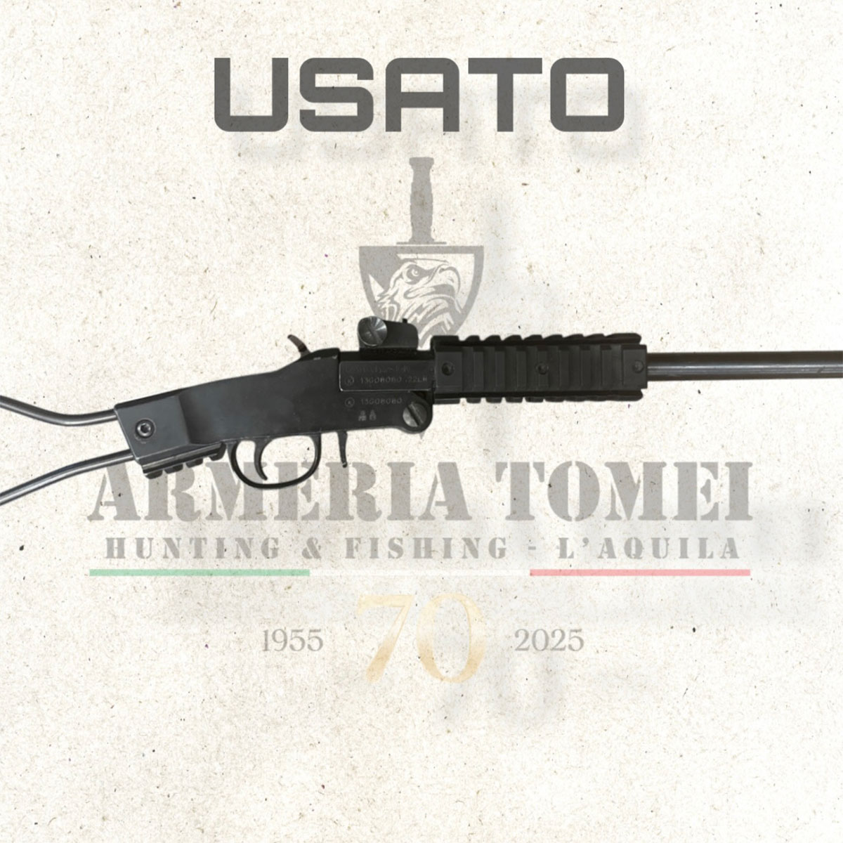 USATO - CARABINA - CHIAPPA MOD. LITTLE BADGER cal. 22LR (MONOCOLPO) - immagine 2