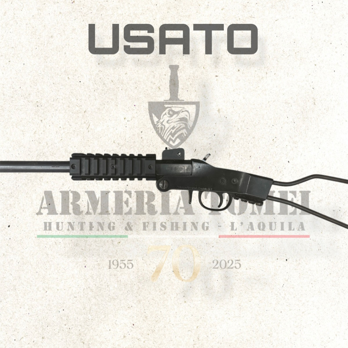USATO - CARABINA - CHIAPPA MOD. LITTLE BADGER cal. 22LR (MONOCOLPO) - immagine 4