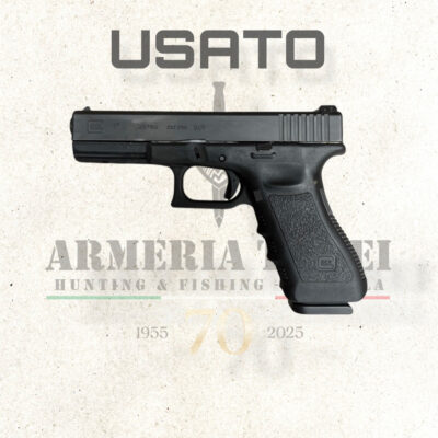 USATO - PISTOLA - GLOCK MOD. 17 cal. 9x21