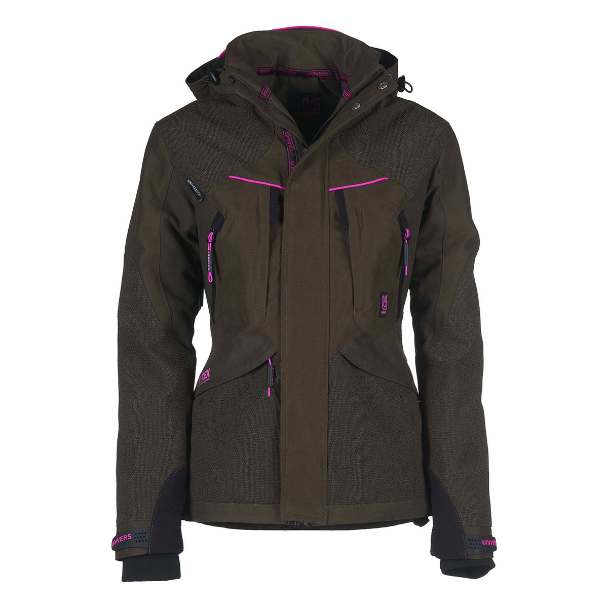 UNIVERS - DONNA - GIACCA CACCIA MISURINA U-TEX Verde/Fucsia